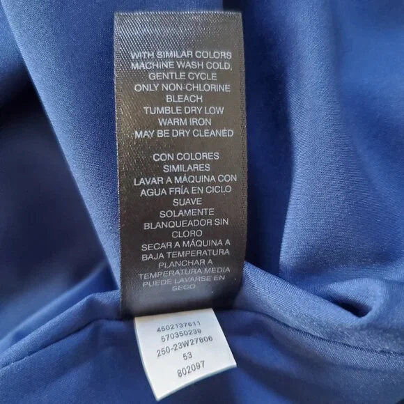 White House Black Market WHBM Floral Long Sleeve Midi Dress XS - Picture 7 of 11